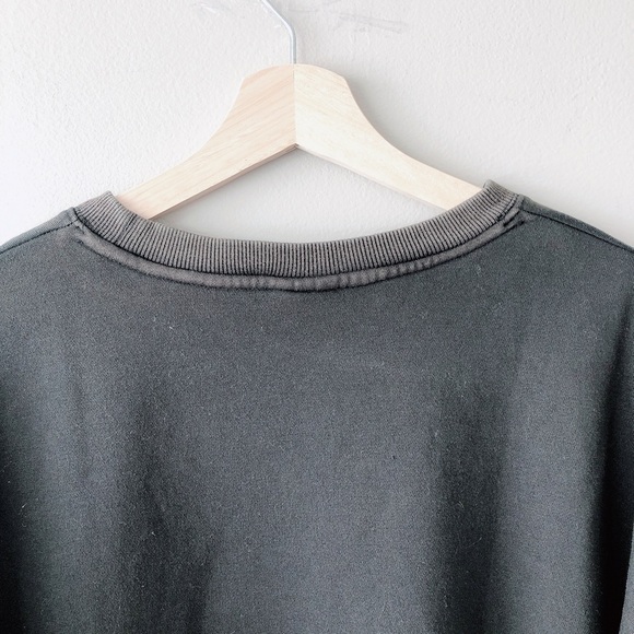 Champion crew neck sweater Medium vintage black sweatshirt - Picture 12 of 15
